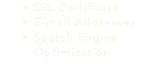 SSL Certificate E-mail Addresses Search Engine Optimization